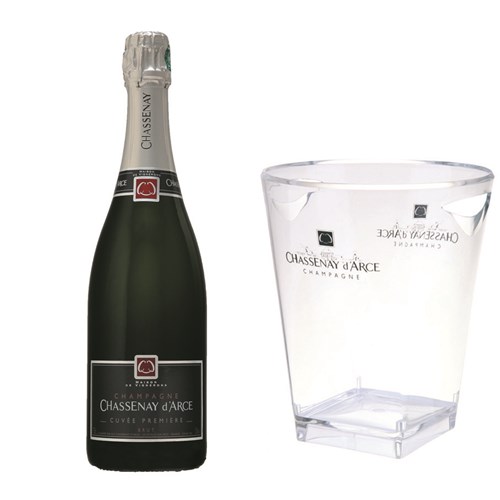 Chassenay d&apos;Arce Premiere Brut and Ice Bucket